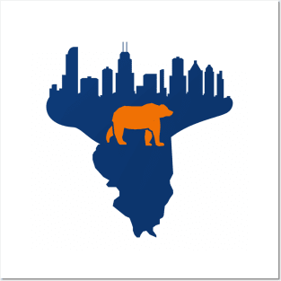 Chicago Bears NFL Football, Illinois Posters and Art